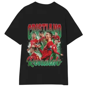 Ronaldo T-Shirt, CR7 National Team Vintage Graphic Tees, Unisex Soccer Shirt, Sport Merch, Football-Soccer Design, Gift For Fan, Cotton comfort Menswear Womenswear Streetwear 1LX