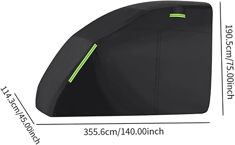 Mini Excavator Rain Cover,Made of 420D Oxford Cloth, Anti-UV Sun Rain Snow with Zipper Door Windproof,Mini Excavator Cover for Bobcat/Kubota/John Deere/Yanmar/Takeuch