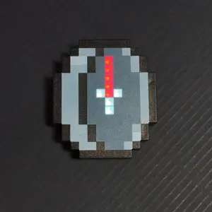 Pixel Compass Toy Keychain Gift - Perfect for Friends, Birthdays and Game Lovers Gaming Memorable