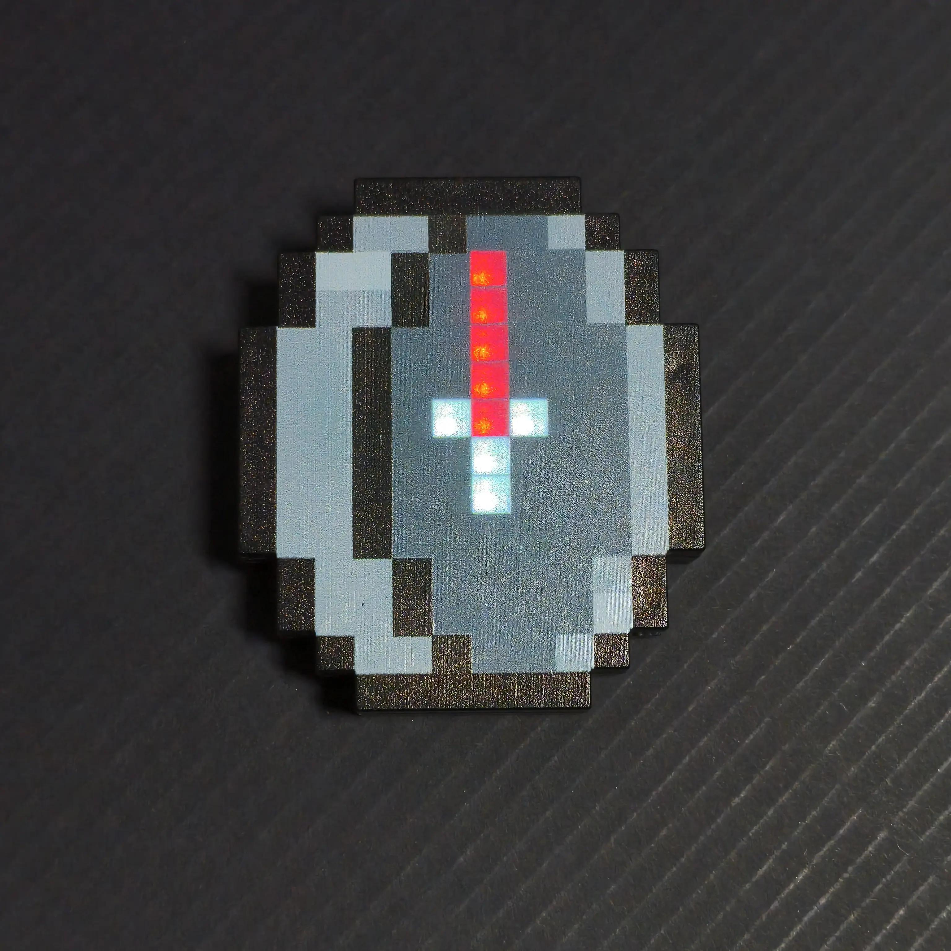 Pixel Compass Toy Keychain Gift - Perfect for Friends, Birthdays and Game Lovers Gaming Memorable