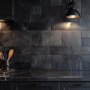 Blackstone Kitchen Backdrop - Durable Rigid Boards & Flexible Vinyl Rolls for Photographers and Creators