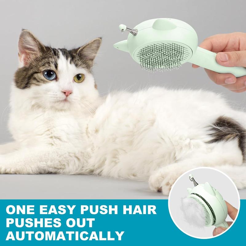 3 In 1 Cat Brush, Cat Brushes for Indoor Cats, Cat Brush with Release Button, Cat Grooming Brush,Cuddles and Meow,Cat brush with Release Button, Cat Brushes for Indoor Cats Shedding,Cat Brush for Long or Short Haired Cats,Cuddles and Meow 3 In 1 Cat Brush, Cat Brushes for Indoor Cats, Cat Brush with Release Button, Cat Grooming Brush,Cuddles and Meow,Cat brush with Release Button, Cat Brushes for Indoor Cats Shedding,Cat Brush for Long or Short Haired Cats,Cuddles and Meow