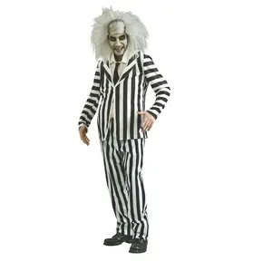 Beetlejuice Costume - 1988 Movie - Deluxe Costume - Men - 2 Sizes