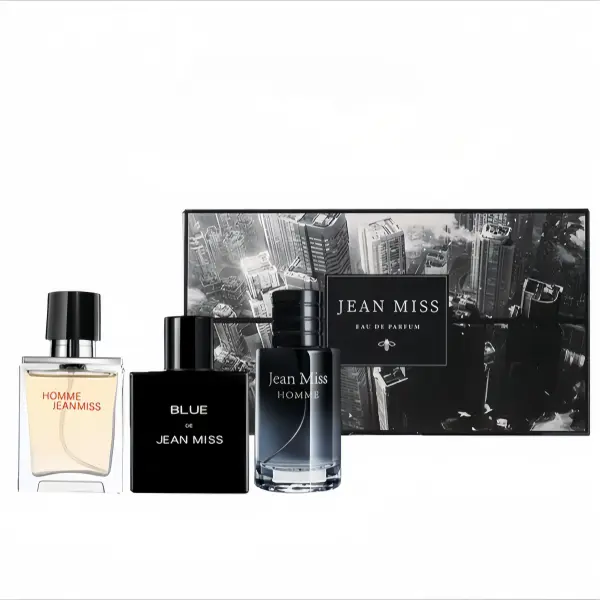 JEAN MISS Men's Perfume Gift Set 3 x 30ml (1.0fl oz)，DEALS FOR YOU, Men & Women Perfume Set|Daily Scent, IdealGift for Couples|Dates & Gatherings|long lasting perfume I Dates & Gatherings I mini perfumes I Daily Scentl IdealGift forCouples