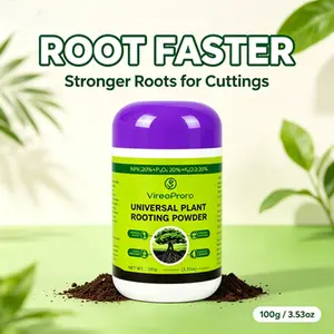 E08 Rooting Powder - Plant Root Stimulator for Cuttings, Flowers, Vegetables