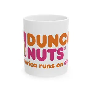 Dunkin' Nuts Mug | Ceramic Coffee Mug (11oz, 15oz)