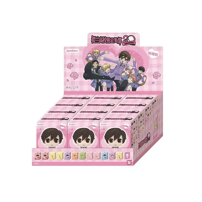JANDOOM Action Figure Ouran High School Host Club Haruhi Fujioka Tamaki Suou Takashi Morinozuka Cartoon Doll Blind Box Girl Gift