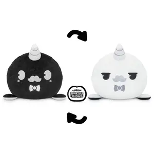 Rubberhose Dapper Narwhal 6" Reversible Plushie