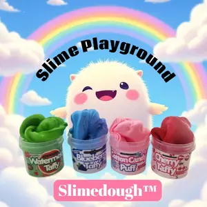 Slime 4 Bundle 3 oz Mini Bundle Sensory Play Non-sticky Slime