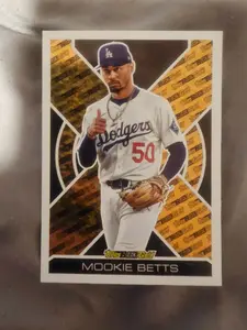 Mookie Betts topps black gold