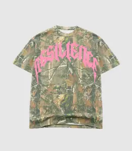 LEGACY PUFF Camo TEE - TREE CAMO/PINK