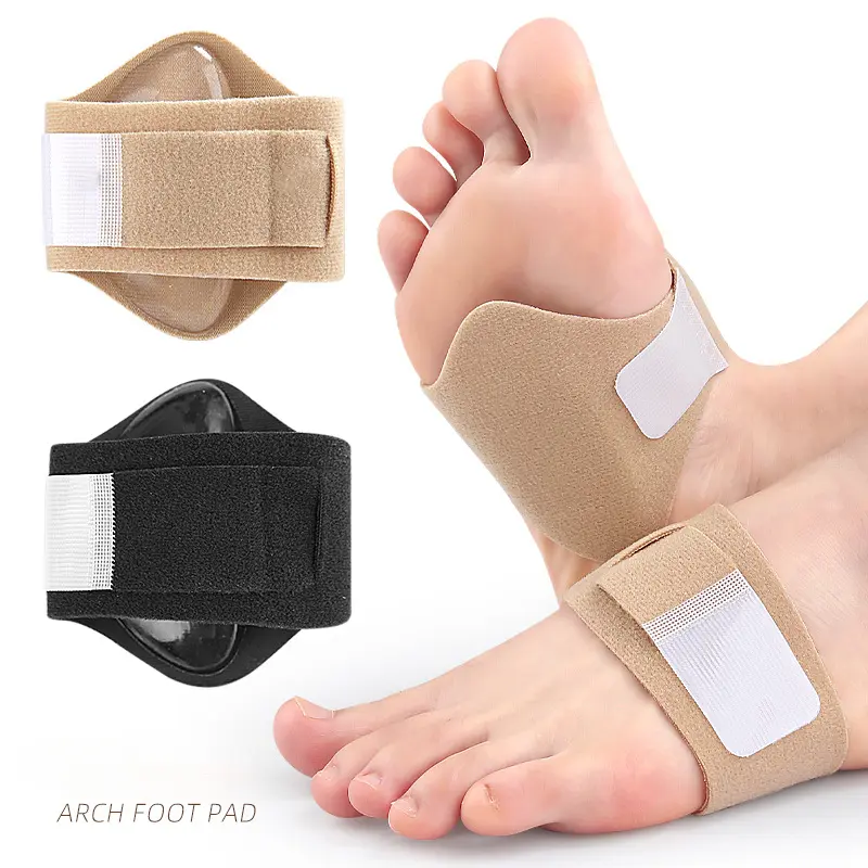 Orthotic Insoles for Arch Support Plantar Fasciitis Relief Foot Heel Pain Correction O Type Foot Corrector Gel Cushion Insoles for Men Women Shoe Footwear Summer Medical Grade Silicone