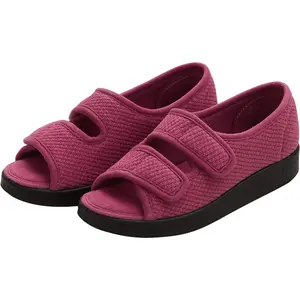 Silverts Diabetic Sandals for Women | Extra-Wide Non-Slip Comfortable Slippers for Elderly, Swelling, Sensitive Feet Silverts