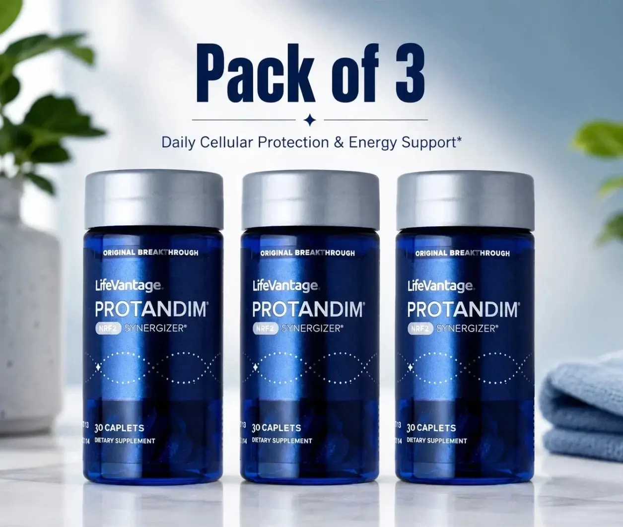 LifeVantage Protandim Synergizer Pack of 3