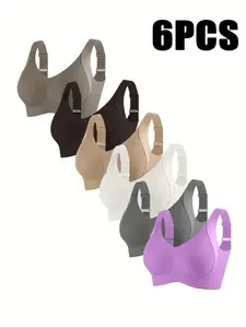 Women's Seamless Wireless Sports Bra Set, Workout Bra, Yoga Bra, Comfortable Support, Full Coverage Design, Breathable Non-Slip Fabric, Ideal for All Seasons