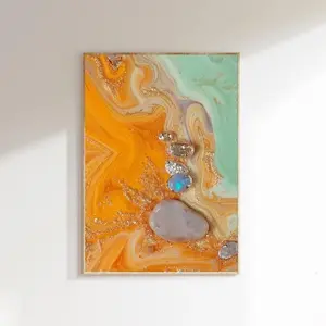 [Sale Off Up To 50%] [Unframe] Taylor's Opalite Gemstone Version 2 Poster, Swift Dreams, Showgirl Energy