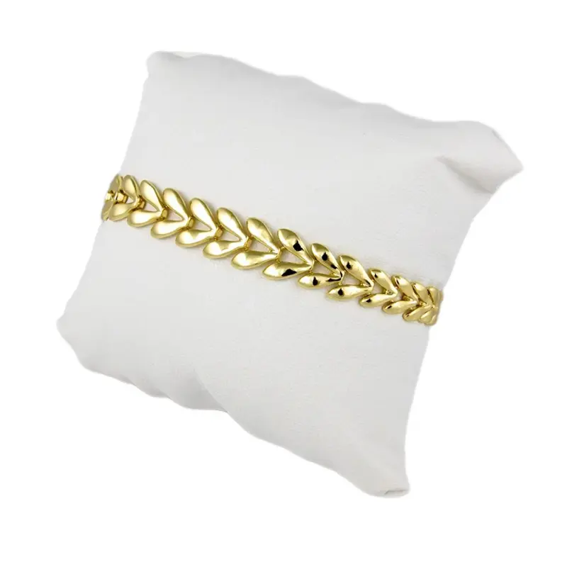 Bracelets  Woman / Pulsera Dama / Plain 14k Real Color