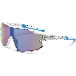 Kids Baseball Sunglasses for Boys Girls Age 6-16, Youth Baseball Sun Glasses UV400 Sports Cycling Shades