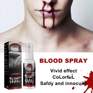Jue Fish Plasma spray plasma fake blood Vampire zombie blood artificial blood decoration film makeup props  Nozzle Cosmetic