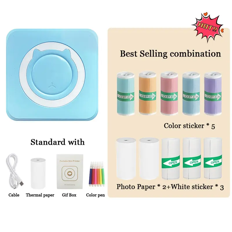 macaron blue - Complete Set