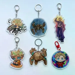 Project Hail Mary Ryland Grace Rocky Mica Acrylic keychain | Unique Keychains for Personal Style, Cute Keychains for Bags and Keys, Durable, Lightweight and Perfect for Personal Style, Collecting and Gifting
