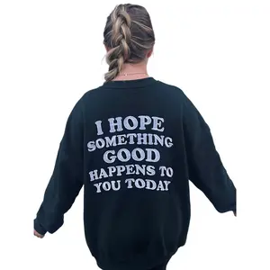 Something Good Embroidered Crewneck