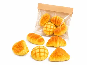 Mini Bread Squishy Set | Super Soft Slow Rising Bread Stress Relief Toy