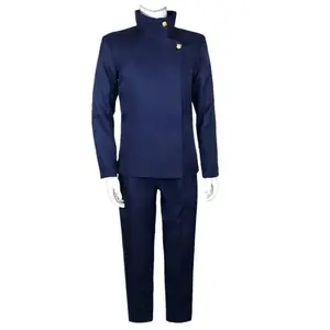 Jujutsu Kaisen Anime Fushiguro Megumi Cosplay Costumes Top Pants Halloween Party Uniform Set