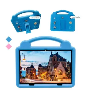 Android tablet, USB type-C charging 10.1-inch 1 portable tablet with protective case, study tablet, holiday gift, parental control tablet, no adapter, multiple color options