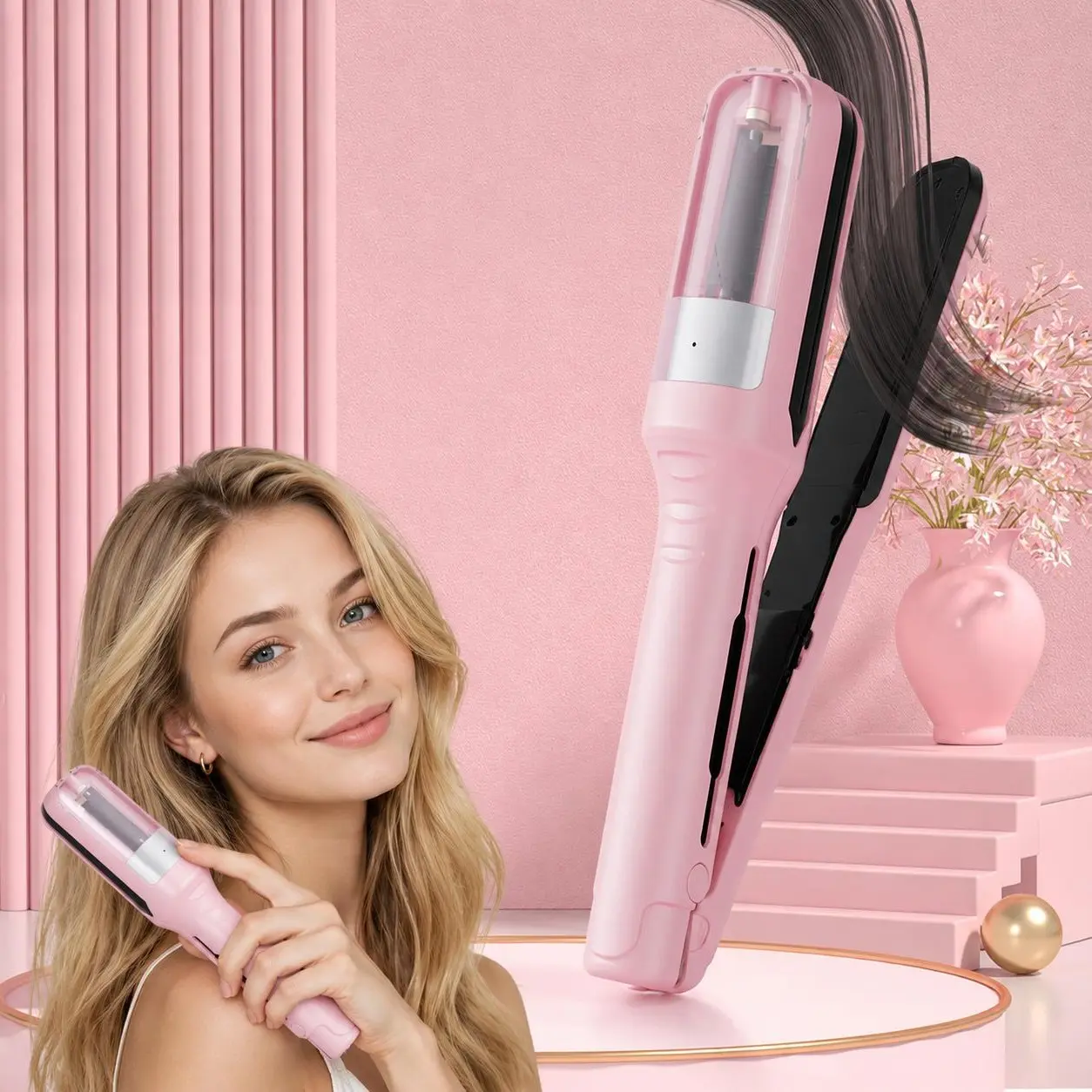 2-in-1 split hair trimmer and hair clipper, Hair styling tools, USB rechargeable split hair trimmer, hair cutting tool for damaged split hair, hair care, automatic split hair trimmer, including limite