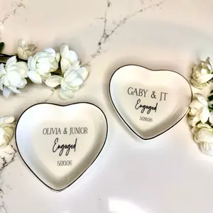 Engagement or Wedding Gift Customized Ring Tray