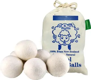 Dryer Balls 6-Pack, Drying Balls for Laundry, As  Fabric Softener, Reduce Clothing Wrinkles, Drying Clothes Faster