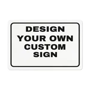 Custom Signs Outdoor Metal 12*8 Personalized Signs With Your Photo Text Logo Custom Wall Decorative House For Business Workplace Office Home