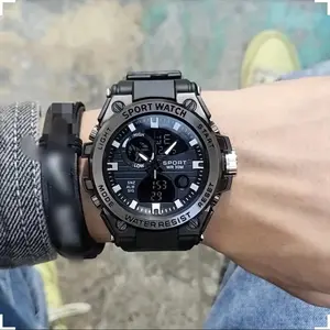 Watches Men, Middle And High School Students, Teenagers, High Value Trend, Sports, Luminous Alarm Clock, Electronic Watch Snack