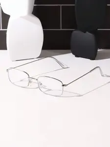 Small Square Frame Anti-Blue Light Glasses - Ultra-Light Gold-Rimmed Eyewear for Women with Small Faces