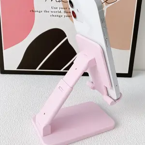 Foldable Phone Holder, Universal Phone Stand, Portable Phone Holder for Desk, Phone Accessories for Home Office, Universal Phone Holder for iPhone & Android, Folding, Universal Smartphone Holder