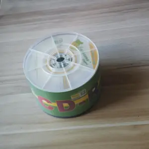 50 Pack Blank CD-R Discs, High-Speed 52x, 700mb Capacity, Ideal for Data Storage & Music Sharing, Durable Quality Media