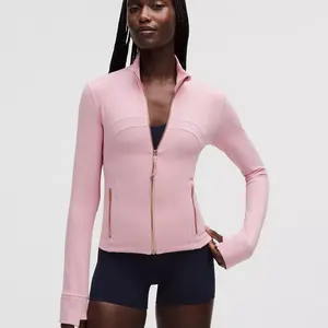 Lululemon Define Cropped Jacket Nulu Pink Haze Rose Gold Lululemon Define Cropped Jacket Nulu Pink Haze Rose Gold
