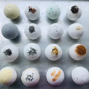 Organic Bath Bombs, made with Therapeutic Grade Essential Oils, Plant Based Colorants, Vegan, Non GMO, No Cruelty Bath Bombs. 5 oz. each Organic Body Care Pack Coconut Cosmetic Skin Repair Nourishing