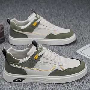 Men’s casual sneakers for street fashion, versatile skate shoes.