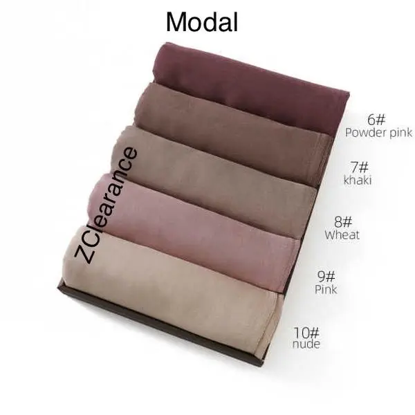 Women's Hijab Viscose Hijab for Women Muslim Cotton Hijab Fashion Hijab Scarf 34in Wx 72in L shawl wrap