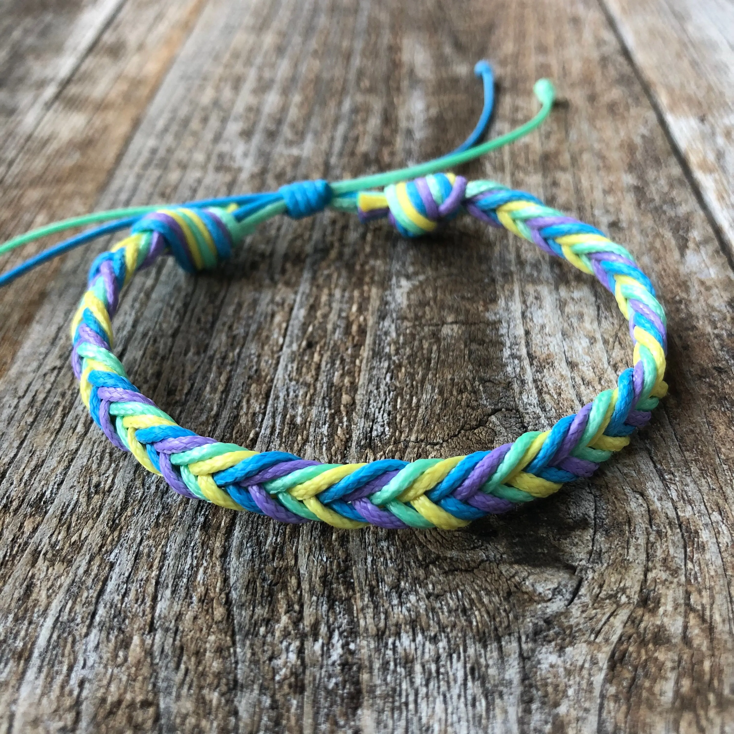 Ocean Breeze Dania Braided Anklet friendship Bracelet