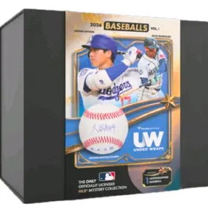 (Dome) 2026 Fanatics Underwraps Autographed Baseball.  New Sealed.