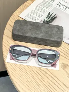 Women's Cat Eye Sunglasses Frame, Fashionable UV Protection Lens, Perfect for Travel & All Occasions, Casual Style Sun Glasses