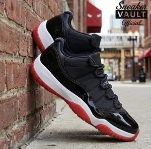 Nike Air Jordan 11 Retro Low Bred 2025 FV5104-006 Mens Fashion Sneakers