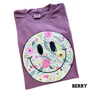 Sweet As Can Be Happy Face Comfort Colors T-Shirt 'NLB'