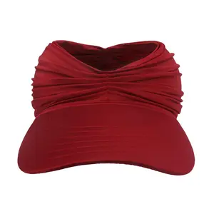Womens Sun Hat Sun Beach Visor Cap UV Protection with Wide Brim for Sports Beach Golf Hiking