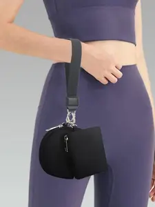 Nylon Dual Wrist Bag Set, Includes Card Holder and Coin Purse, Detachable Small Pouches, Fashionable Unisex Design, Durable Multifunctional Accessory