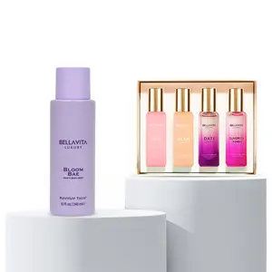The Blooming Muse Duo by Bellavita Luxury | Women’s Perfume Gift Set & Bloom Bae Hair & Body Mist | Floral, Romantic & Everyday Luxe | Long-Lasting Eau De Parfums & Revivable Water-Based Mist | Vegan & Cruelty-Free