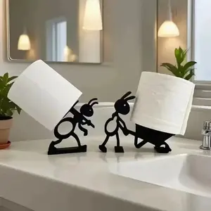 Ant Toilet Paper Holder Set Funny Bathroom Decor | Creative Unique Home Accessory for Restroom | Viral TikTok Made Me Buy It
